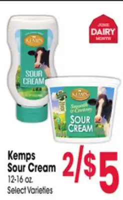Jewel-Osco Kemps Sour Cream offer