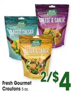 Jewel-Osco Fresh Gourmet Croutons offer