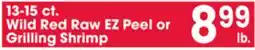 Jewel-Osco Wild Red Raw EZ Peel or Grilling Shrimp offer