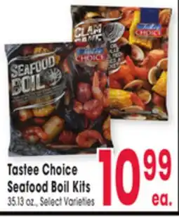 Jewel-Osco Tastee Choice Seafood Boil Kits offer