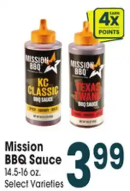 Jewel-Osco Mission BBQ Sauce offer