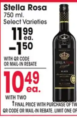 Jewel-Osco Stella Rosa offer