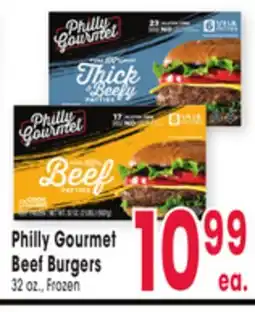 Jewel-Osco Philly Gourmet Beef Burgers offer