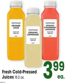 Jewel-Osco Fresh Cold-Pressed Juices offer