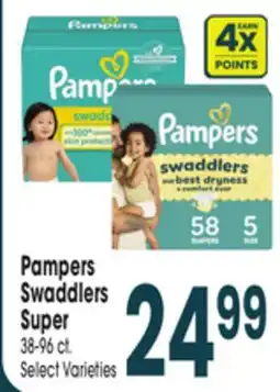 Jewel-Osco Pampers Swaddlers Super offer