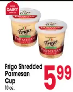 Jewel-Osco Frigo Shredded Parmesan Cup offer