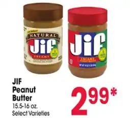 Jewel-Osco JIF Peanut Butter offer