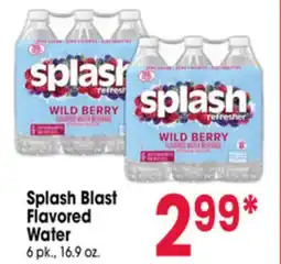 Jewel-Osco Splash Blast Flavored Water offer
