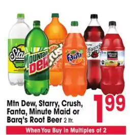 Jewel-Osco Mtn Dew, Starry, Crush, Fanta, Minute Maid or Barq's Root Beer offer