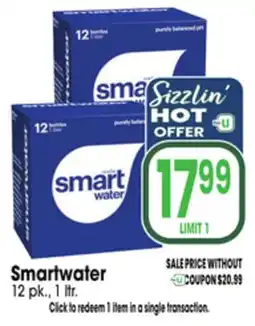 Jewel-Osco Smartwater offer