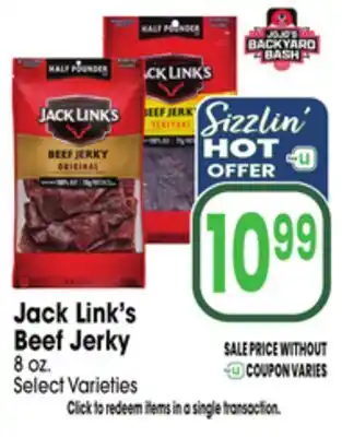 Jewel-Osco Jack Link's Beef Jerky offer