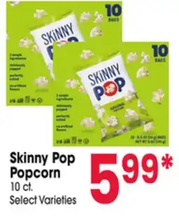 Jewel-Osco Skinny Pop Popcorn offer