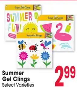 Jewel-Osco Summer Gel Clings offer