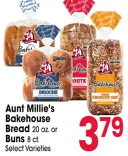 Jewel-Osco Aunt Millie's Bakehouse Bread or Buns offer