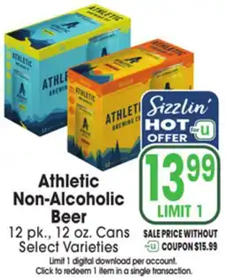 Jewel-Osco Athletic Non-Alcoholic Beer offer