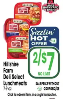 Jewel-Osco Hillshire Farm Deli Select Lunchmeats offer