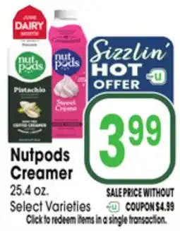 Jewel-Osco Nutpods Creamer offer