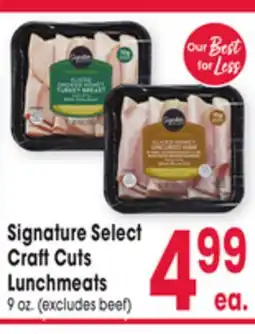 Jewel-Osco Signature Select Craft Cuts Lunchmeats offer
