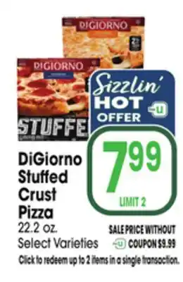 Jewel-Osco DiGiorno Stuffed Crust Pizza offer