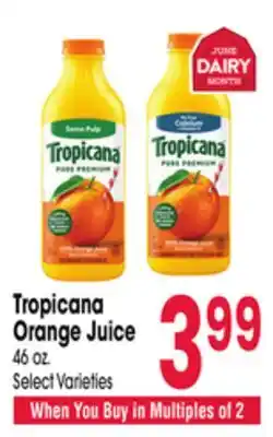 Jewel-Osco Tropicana Orange Juice offer