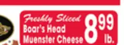 Jewel-Osco Boar's Head Muenster Cheese offer