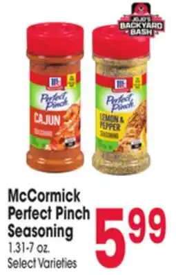 Jewel-Osco McCormick Perfect Pinch Seasoning offer