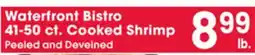 Jewel-Osco Waterfront Bistro 41-50 ct. Cooked Shrimp offer
