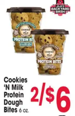 Jewel-Osco Cookies 'N Milk Protein Dough Bites offer