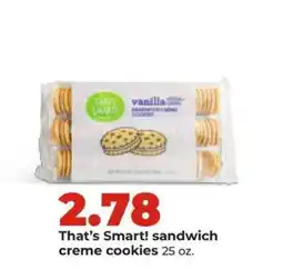 Hy-Vee That's Smart! sandwich crème cookies offer