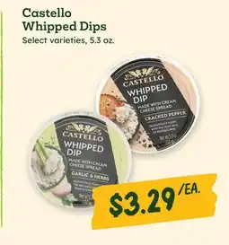 Sprouts Farmers Market Castello Whipped Dips offer