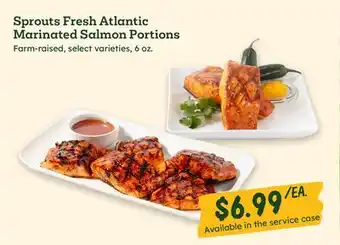 Sprouts Farmers Market Sprouts Fresh Atlantic Marinated Salmon Portions offer
