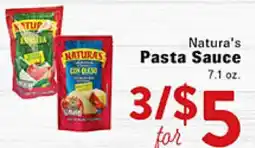 Rio Valley Market Natura's Pasta Sauce offer