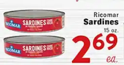 Rio Valley Market Ricomar Sardines offer