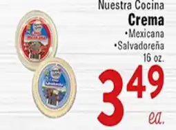 Rio Valley Market Nuestra Cocina Crema offer