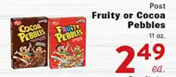 Rio Valley Market Post Fruity or Cocoa Pebbles offer