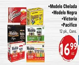 Rio Valley Market •Modelo Chelada •Modelo Negra •Victoria •Pacifico offer