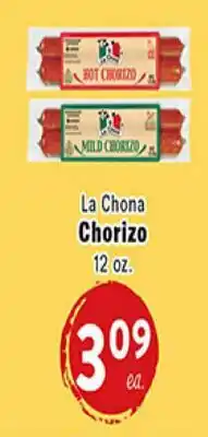 Rio Valley Market La Chona Chorizo offer