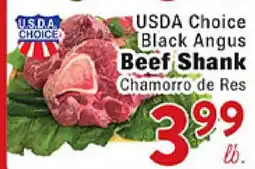Rio Valley Market USDA Choice Black Angus Beef Shank offer