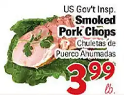 Rio Valley Market US Gov't Insp. Smoked Pork Chops offer