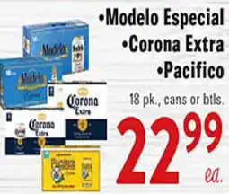 Rio Valley Market •Modelo Especial •Corona Extra •Pacifico offer