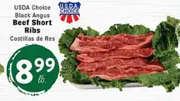 Rio Valley Market USDA Choice Black Angus Beef Short Ribs offer