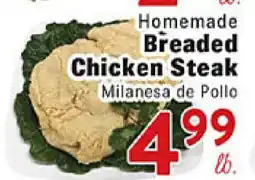 Rio Valley Market Homemade Breaded Chicken Steak offer