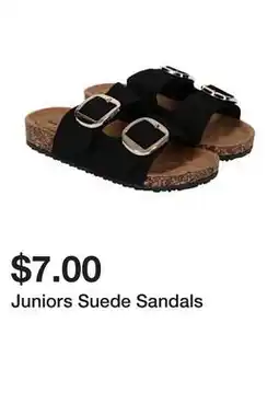 Five Below Juniors Suede Sandals offer