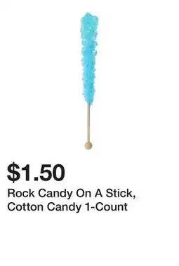 Five Below Rock Candy On A Stick, Cotton Candy 1-Count offer
