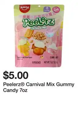Five Below Peelerz Carnival Mix Gummy Candy 7oz offer
