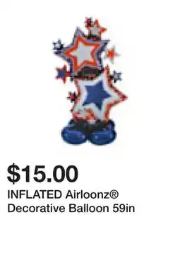 Five Below INFLATED Airloonz Decorative Balloon 59in offer