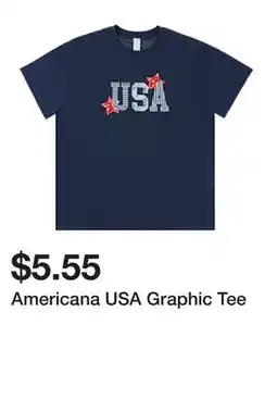 Five Below Americana USA Graphic Tee offer