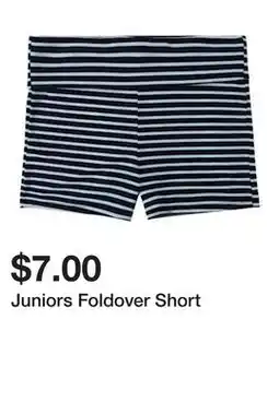 Five Below Juniors Foldover Short offer