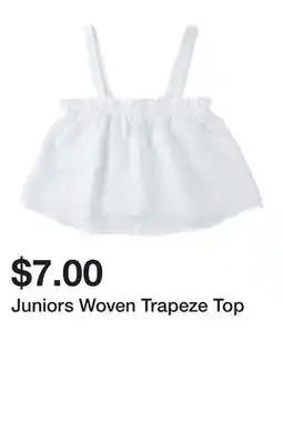 Five Below Juniors Woven Trapeze Top offer