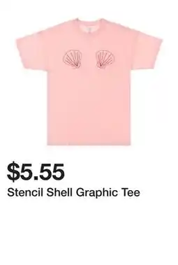Five Below Stencil Shell Graphic Tee offer